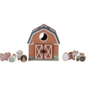 Little Farm - Vormenstoof - Hout - Educatief Speelgoed - Kleurrijk