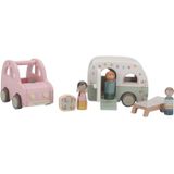 Little Dutch - Speelgoed Auto - Roze - Hout