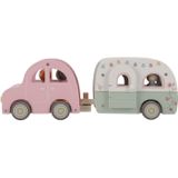 Little Dutch - Speelgoed Auto - Roze - Hout