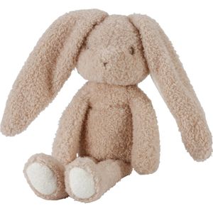 Little Dutch - Baby Bunny Knuffel - Grijs - Hoogwaardig Materiaal