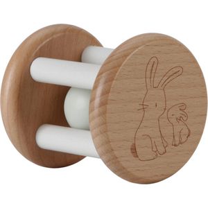 Little Dutch - Rollende Rammelaar FSC - Baby Bunny