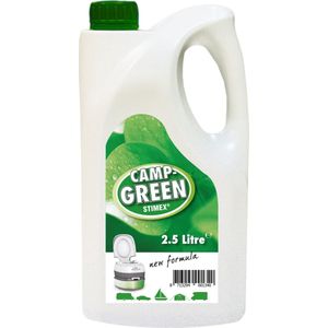 Stimex Camp Green Millieuvriendelijk Afvalwatertank Toiletvloeistof - 2,5 Liter
