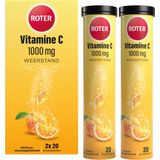 Roter Vitamine C Bruis - 1000 mg - 40 Bruistabletten