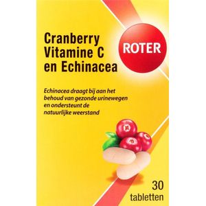 Roter Blaas vitamine c cranberry echinacea 30 tabletten