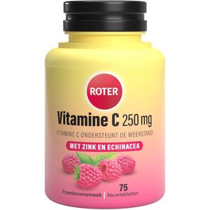 Roter Vitamine C weerstand forte 250mg met Zink en Echinacea 75 tabletten