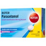 Roter Paracetamol 500 mg Smelttablet Bessen 20 tabletten