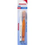 Lactona Tandenborstel M40 Medium Duo, 2 Stuk