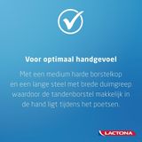 Lactona - Tandenborstel - Medium - Multi-tufted - Nylon Filamenten - Brede Duimgrip