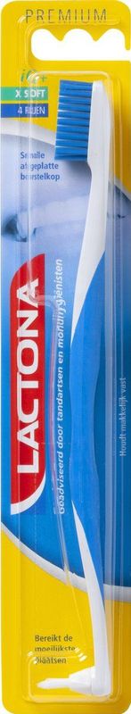 Lactona iQ+ X Soft - Tandenborstel - Extra zacht  - 1 stuks