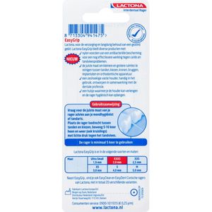 Lactona Ragers Easygrip XXXS 2,0 mm - Tandenrager - 6 stuks