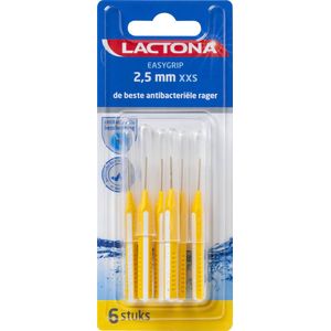 Lactona Easygrip XXS 2,5mm geel - 6st