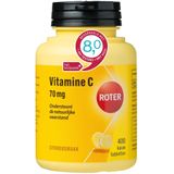 Roter Vitamine C 70mg - Vitamine C ondersteunt je weerstand - 400 kauwtabletten met citroensmaak