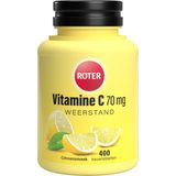 Roter Vitamine C 70mg - Vitamine C ondersteunt je weerstand - 400 kauwtabletten met citroensmaak