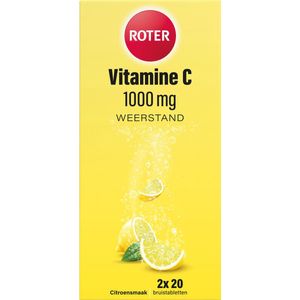 Roter - Vitamine C 1000 mg - Citroen - Bruistabletten - 1+1 Gratis