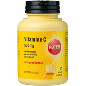 Roter Vitamine C Hooggedoseerd 500mg Citroen 50 kauwtabletten