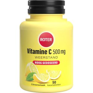 Roter Vitamine C Hooggedoseerd 500mg Citroen 50 kauwtabletten