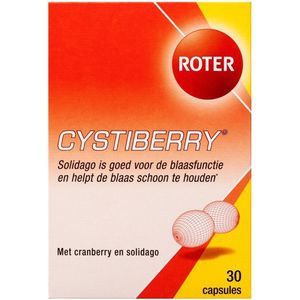 Roter Cystiberry (met cranberry & solidago) 30 capsules