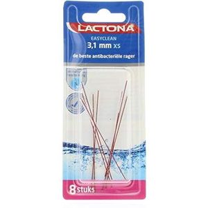 Lactona Interdental Cleaner X-Small 3.1mm rood - 5 stuks
