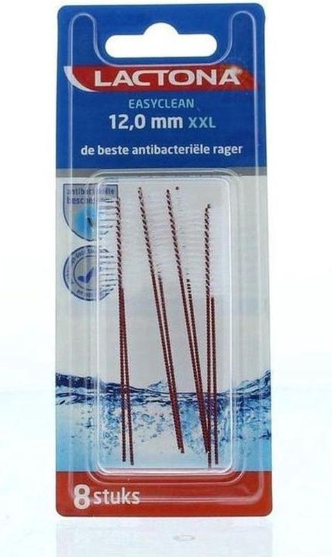 Lactona - Easyclean - Tandenrager - 12,0 mm - 8 Stuks