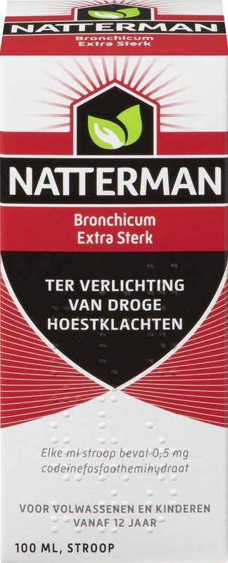 Natterman - Bronchicum - Hoestsiroop - 200 ml - Codeïne