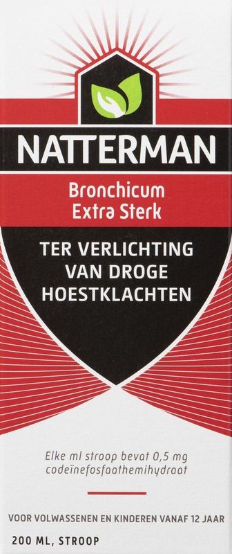 Natterman Bronchicum Extra Sterk 200 ml