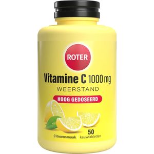 Roter Vitamine C 1000 mg Forte Citroen 50 kauwtabletten