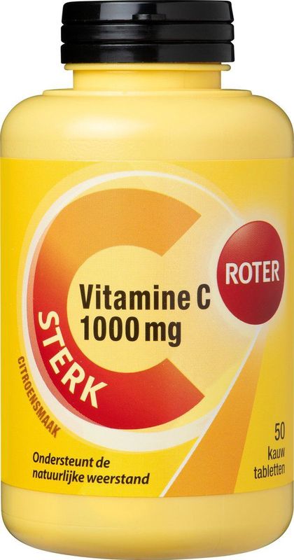 Roter Vitamine C 1000 mg Forte Citroen 50 kauwtabletten