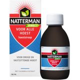 Natterman Direct Voor Alle Hoest Hoestsiroop - Voor droge en vastzittende hoest - Met calendula extract - Vanaf 18 jaar - Hoestdrank - Medisch hulpmiddel - 180 ml