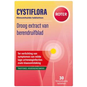Roter - Cystiflora Tabletten - 30 Stuks - Traditioneel Kruidengeneesmiddel