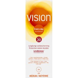 Vision Every Day Sun Protection - Zonnebrand - SPF 20 - 180 ml