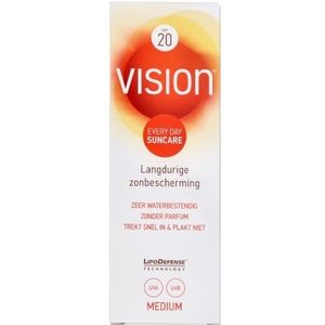 Vision Every Day Sun Protection - Zonnebrand - SPF 20 - 180 ml