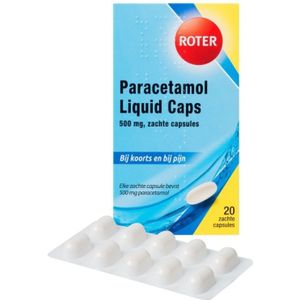 Roter Paracetamol liquid caps 500mg 20 zachte capsules