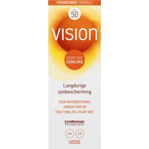 Vision Every Day Sun Protection Zonnebrand - SPF 50 - 90 ml