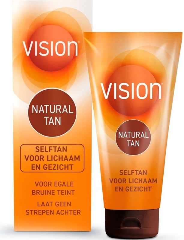 Vision All Year Natural Tan - Zonnebrand - Zelfbruiner - 135 ml