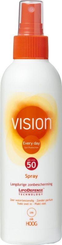 Vision Every Day Sun Protection - Zonnebrand Spray - SPF 50 - 180 ml