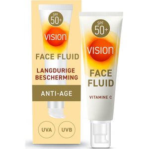 Vision Face Fluid - Zonnebrand voor het gezicht - SPF 50+ - 50 ml