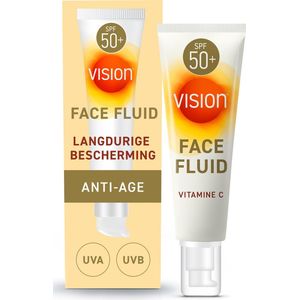 Vision Face Fluid - Zonnebrand voor het gezicht - SPF 50+ - 50 ml
