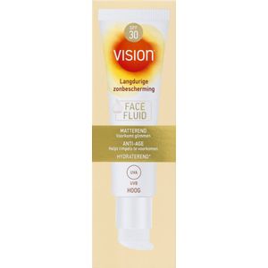 1+1 gratis: Vision Zonnebrand Face Fluid SPF 30 50 ml