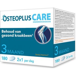 OSTEOPLUS Care glucosamine, chondroïtine & vitamine C voor behoud van gezond kraakbeen - 180 Tabletten