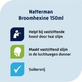 Natterman - Hoestdrank - Suikervrij - 4mg/5ml