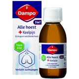 Dampo - Hoest + Keelpijn - Siroop - Met Polysac-Active TM - 200ml