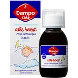 Dampo Kids Nacht Kindersiroop Alle Hoest + Vrije luchtwegen - Voor droge en vastzittende hoest 's nachts bij kinderen - Verlichting en verzachting bij het hoesten - Vanaf 1 jaar - Medisch hulpmiddel - 100 ml