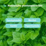 Dampo 2-in-1 Neusinhaler + Inhalatiedruppels - Geeft verlichting op de luchtwegen om vrijer te ademen - Eucalyptus - Menthol - vanaf 3 jaar - 2 ml