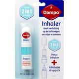 Dampo - 2-in-1 Inhaler - Inhaler en Druppels - Verlichting Luchtwegen