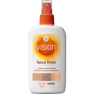 Vision Natural Bronze - Zonnebrand spray - SPF 30 - 180 ml