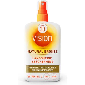 Vision Natural Bronze - Zonnebrand spray - SPF 30 - 180 ml