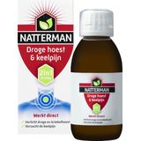 Natterman Droge Hoest en Keelpijn 150 ml