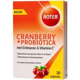 Roter Cranberry & probiotica 30 capsules