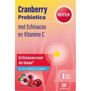 Roter Cranberry & probiotica 30 capsules