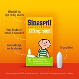 Sinaspril - Paracetamol - Zetpillen - 120 mg